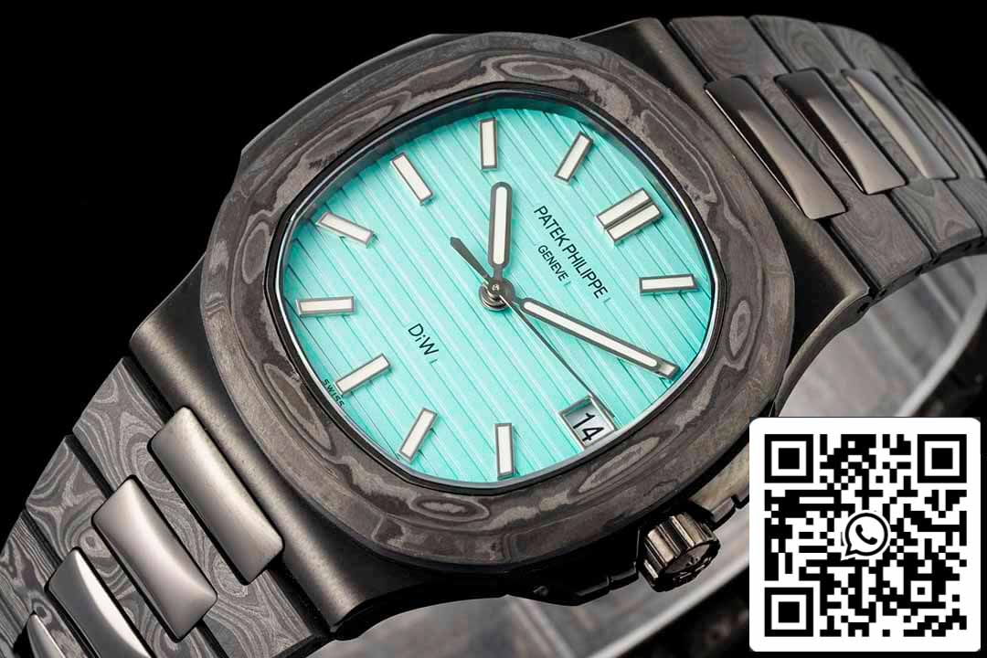 Patek Philippe Nautilus 5711 DiW 1:1 Mejor Edición Fibra de Carbono