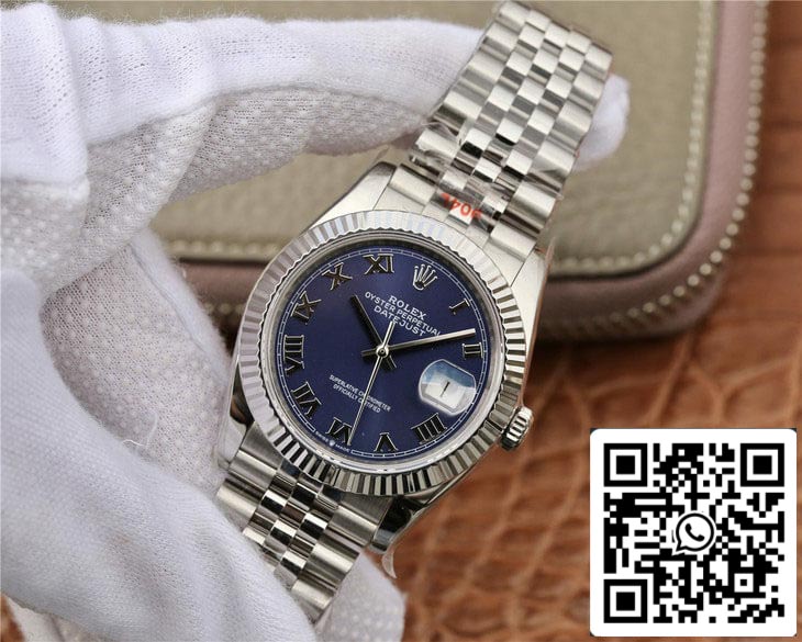 Rolex Datejust 36MM 1:1 Best Edition GM Factory Blue Dial