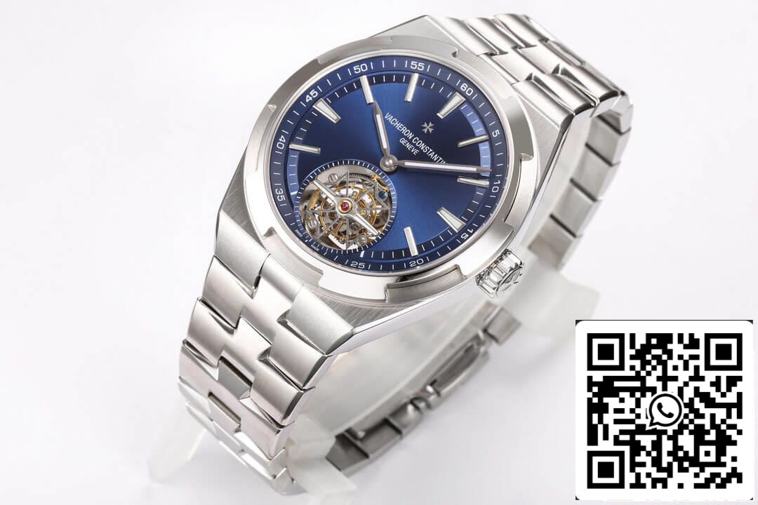 Vacheron Constantin Overseas Tourbillon 6000V/110A-B544 1:1 Migliore edizione BBR Quadrante blu di fabbrica