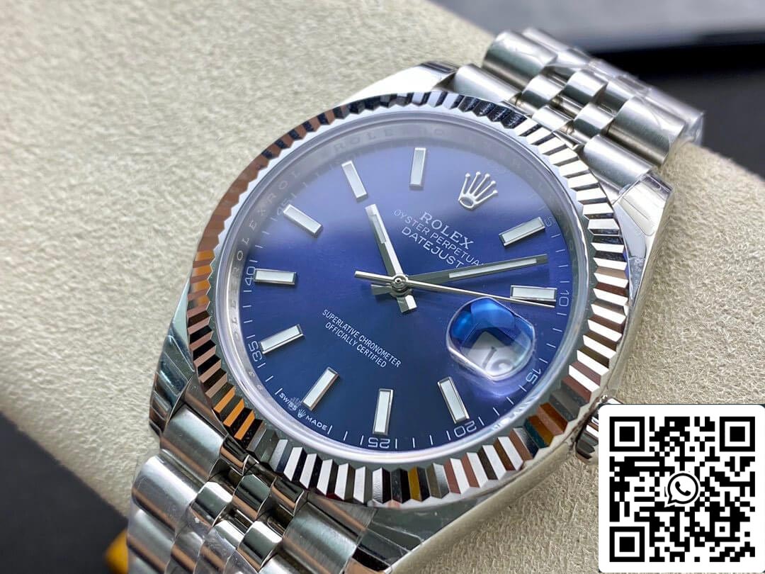 Rolex Datejust M126334-0002 1:1 Mejor edición EW Factory esfera azul