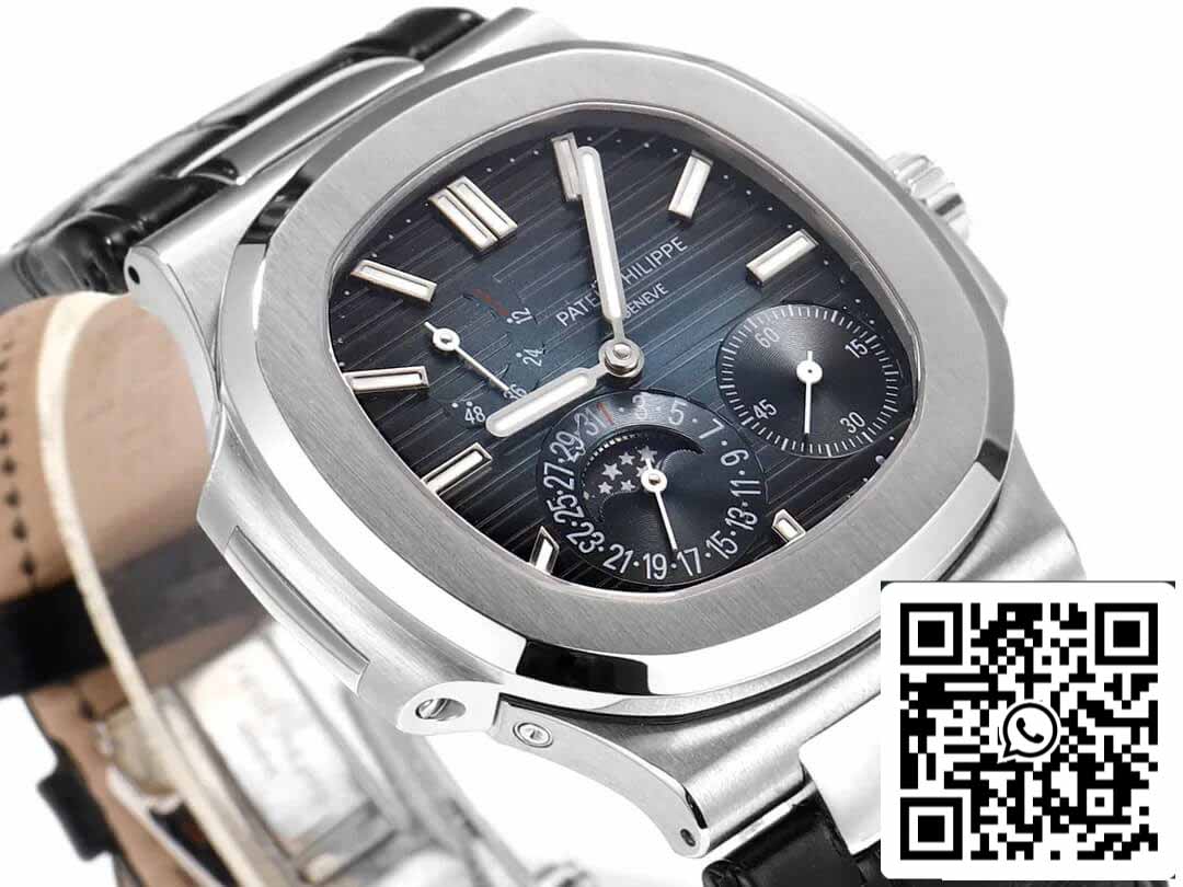 Patek Philippe Nautilus 5712 1:1 Mejor edición PPF Factory V2 Correa de cuero