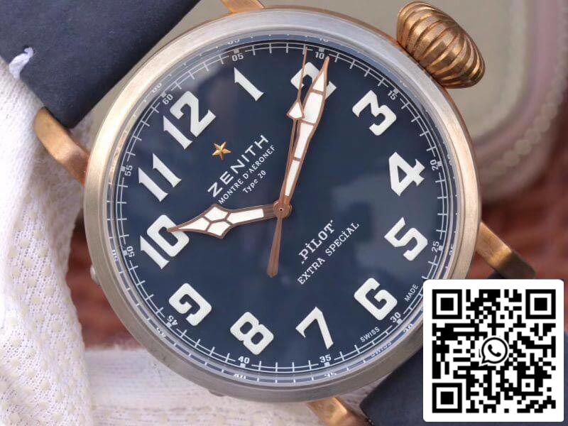 Zenith Pilot Type 20 Extra Special XF Factory 1:1 Mejor Edición Suiza ETA9015