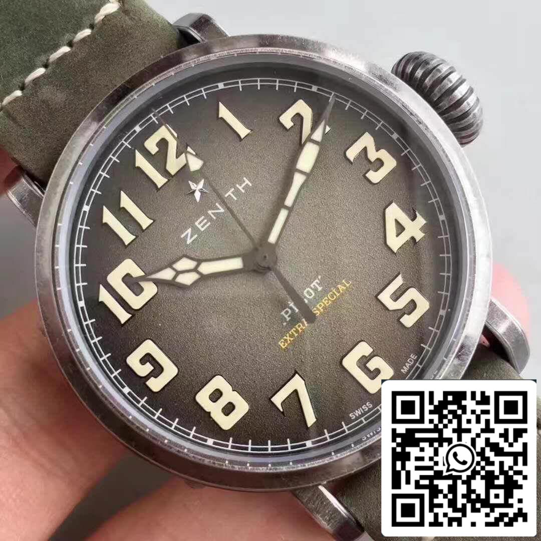 Zenith Pilot 11.1943.679/63.C800 XF Factory 1:1 Best Edition Swiss ETA9015