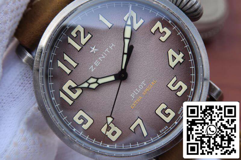 Zenith Pilot 11.1940.679/91.C807 XF Factory 1:1 Best Edition Swiss ETA9015