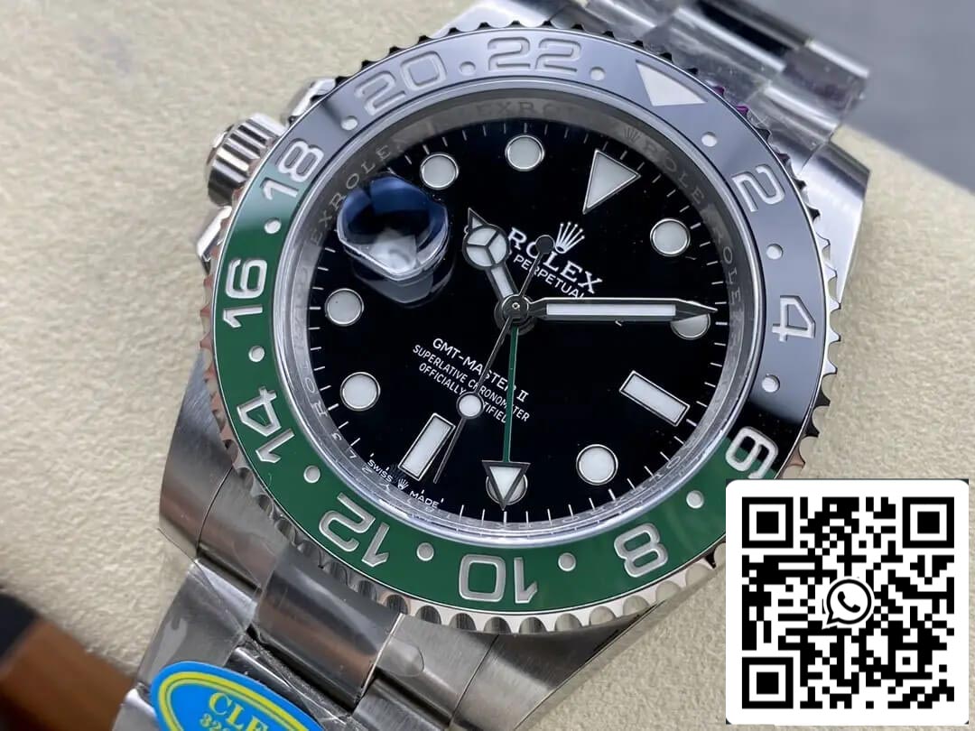 Rolex GMT Master II M126720VTNR-0001 Oyster Strap Clean Factory V3 Ceramic Bezel