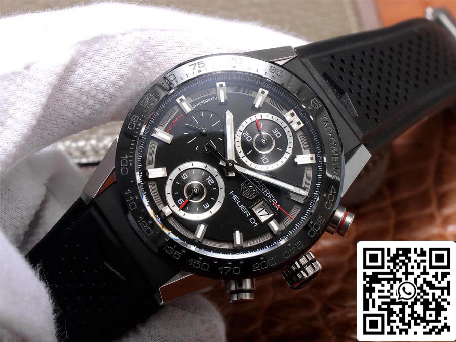 TAG Heuer Carrera CAR201Z.FT6046 1:1 Mejor edición XF Factory esfera negra