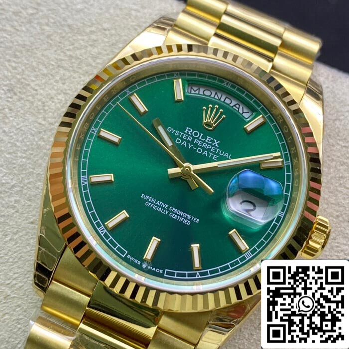 Rolex Day Date 118238 1:1 Best Edition EW Factory Oro giallo