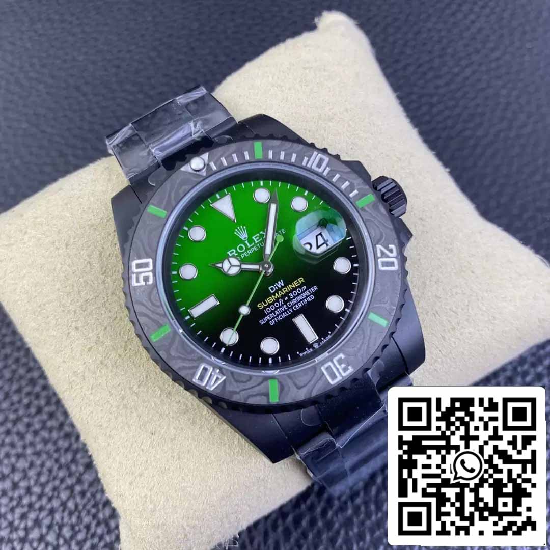 Rolex Submariner 1:1 Mejor Edición VS Factory Esfera Verde Degradada