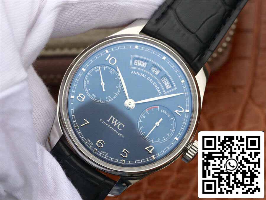 IWC Portugieser IW503502 1:1 Mejor edición ZF Factory esfera azul