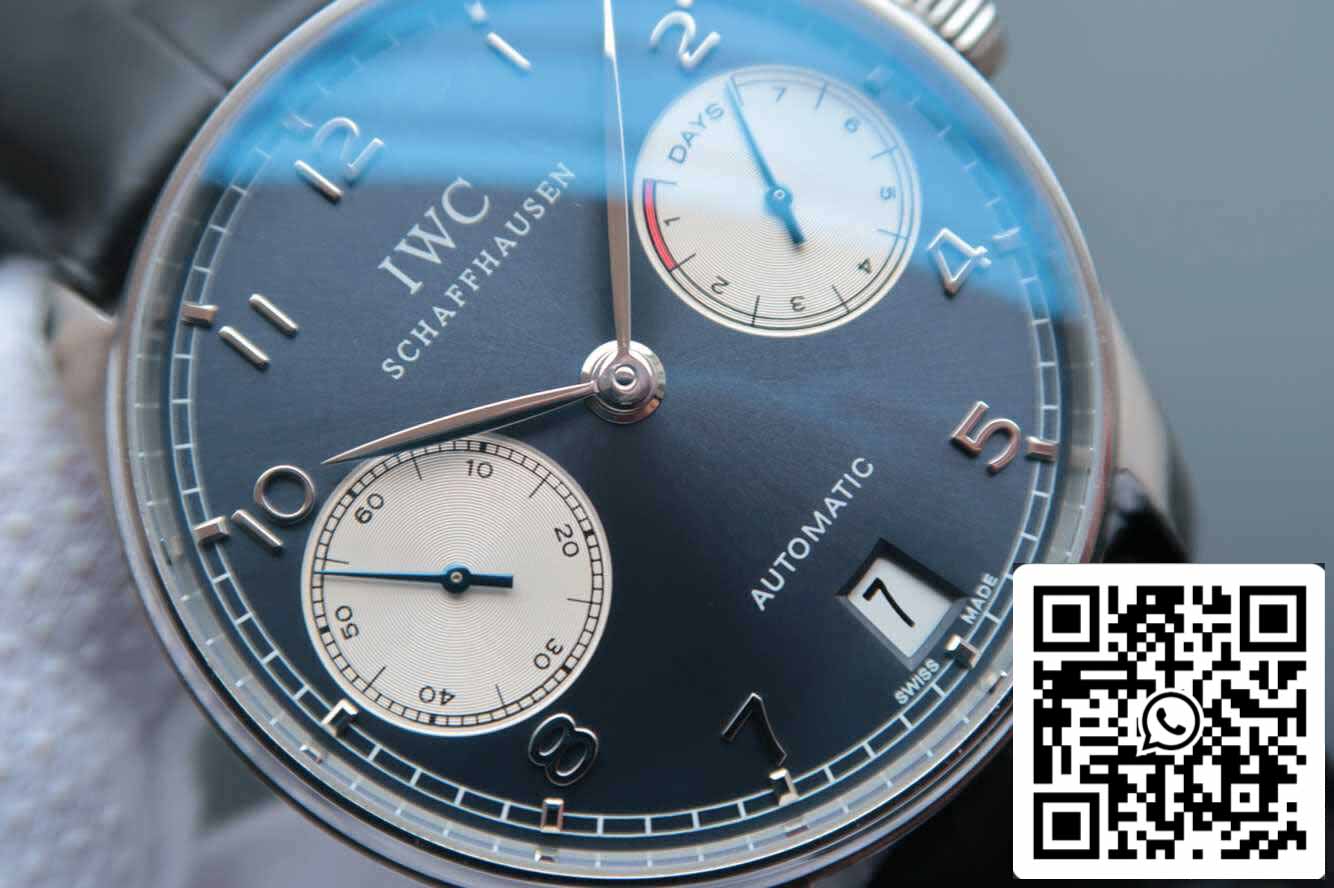 IWC Portugieser IW500112 1:1 Mejor Edición ZF Factory V5 Esfera Azul Oscuro