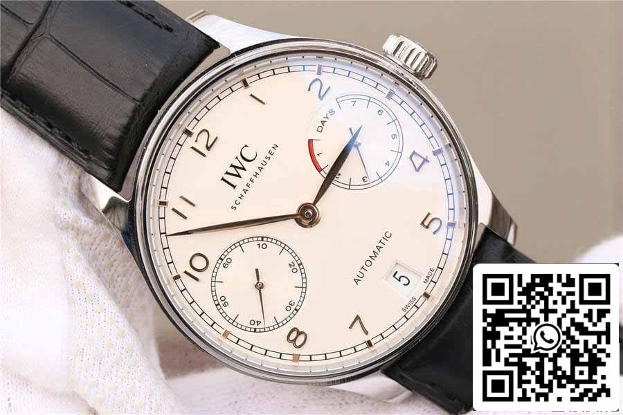 IWC Portugieser IW500704 1:1 Mejor edición ZF Factory V5 esfera blanca