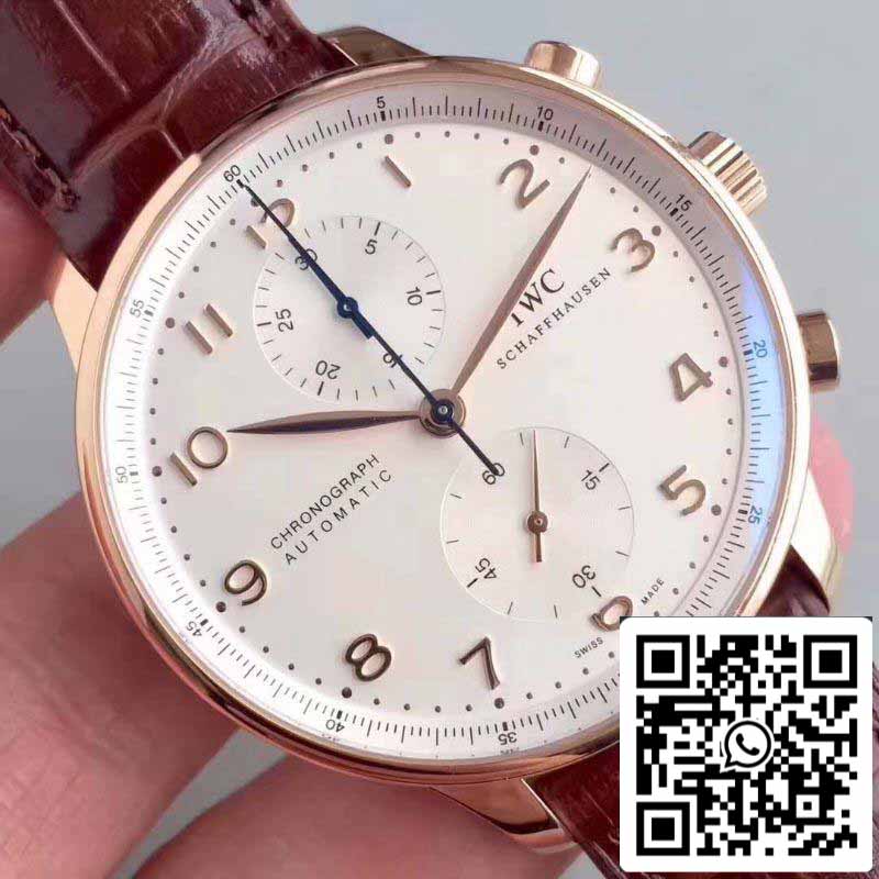 IWC Cronógrafo portugués IW371445 ZF Factory 1:1 Mejor edición suiza ETA7750