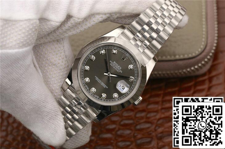 Rolex Datejust M126300 1:1 Mejor Edición EW Factory Esfera Gris