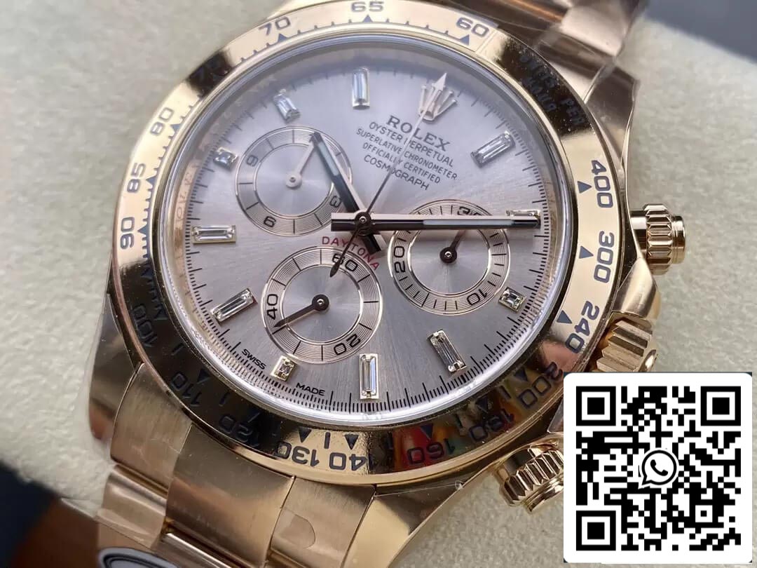 Rolex Cosmograph Daytona 116505 1:1 Mejor Edición Clean Factory Oro Rosa