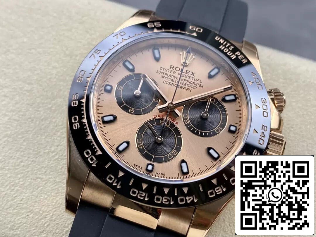 Rolex Cosmograph Daytona M116515LN-0018 1:1 Bisel de cerámica Clean Factory, la mejor edición