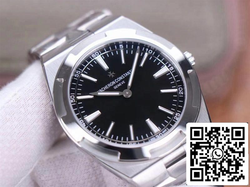 Vacheron Constantin Overseas 2000V/120G-B122 Ultra Thin 1:1 Mejor edición XF Factory Esfera negra Suiza ETA1120/1