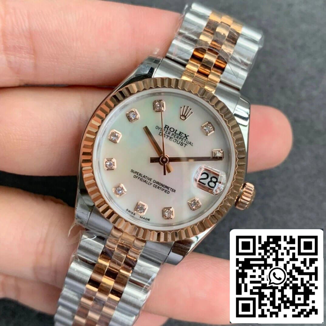 Rolex Datejust M278271-0026 1:1 Best Edition GS Factory in oro rosa