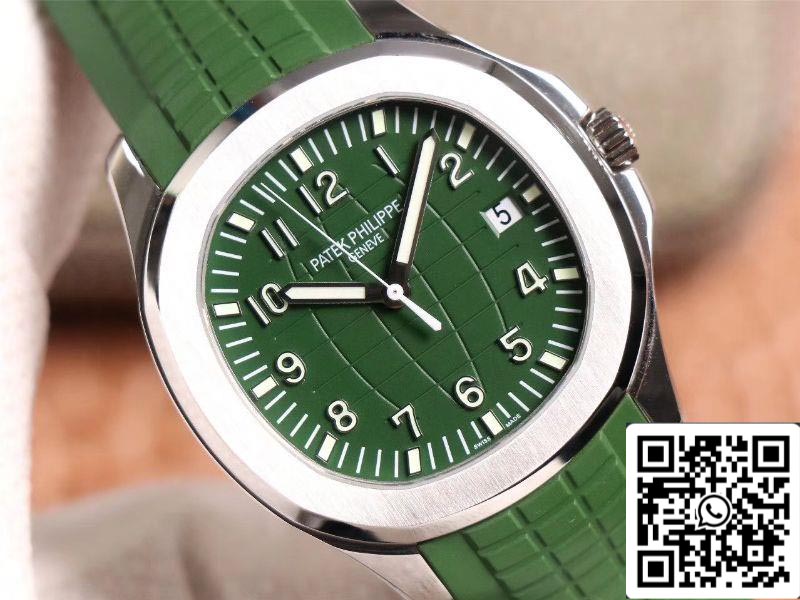 Patek Philippe Aquanaut 5168G 1:1 Best Edition ZF quadrante verde di fabbrica svizzero Cal.324 SC