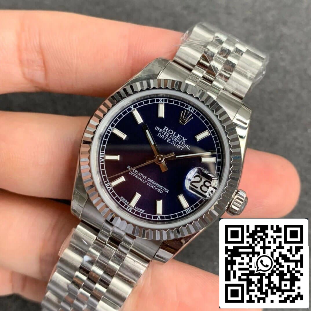 Rolex Datejust M178274-0037 Quadrante blu GS Factory 1: 1 Best Edition