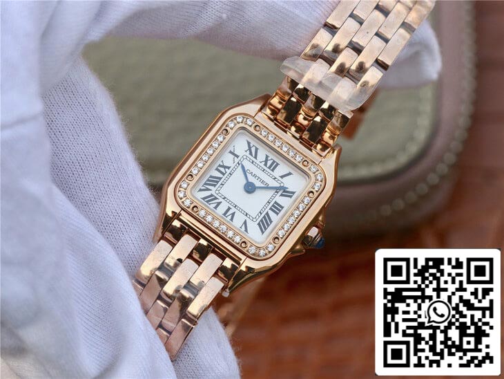 Panthere De Cartier WJPN0008 1:1 Best Edition 8848 quadrante bianco di fabbrica