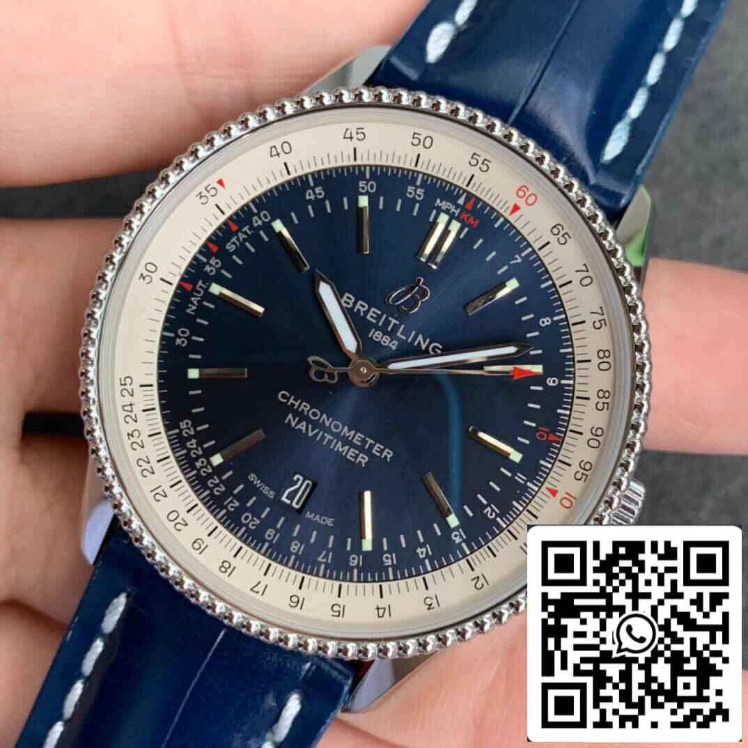 Breitling Navitimer 1 A17326211C1P3 1:1 Mejor Edición V7 Esfera Azul de Fábrica