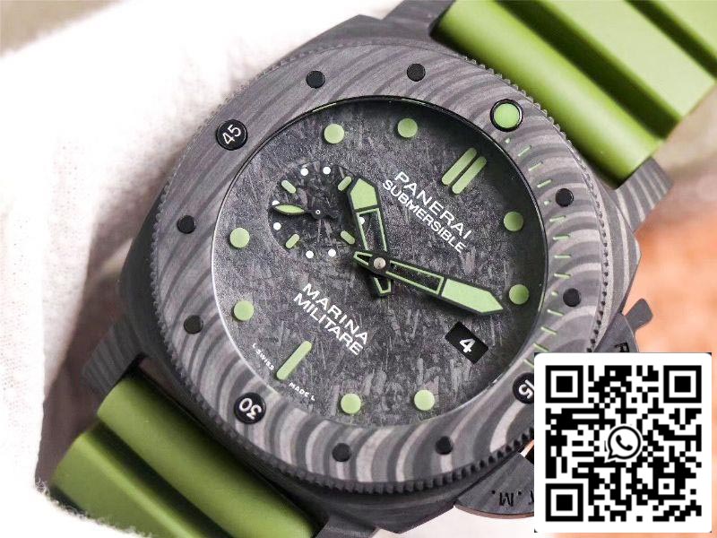 Panerai Submersible PAM00961 1:1 Best Edition VS Factory Camo quadrante nero svizzero P.9010