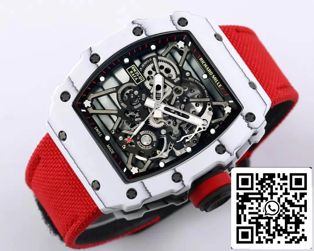 Richard Mille RM35-01 Custodia in fibra di carbonio BBR Factory 1: 1 della migliore edizione