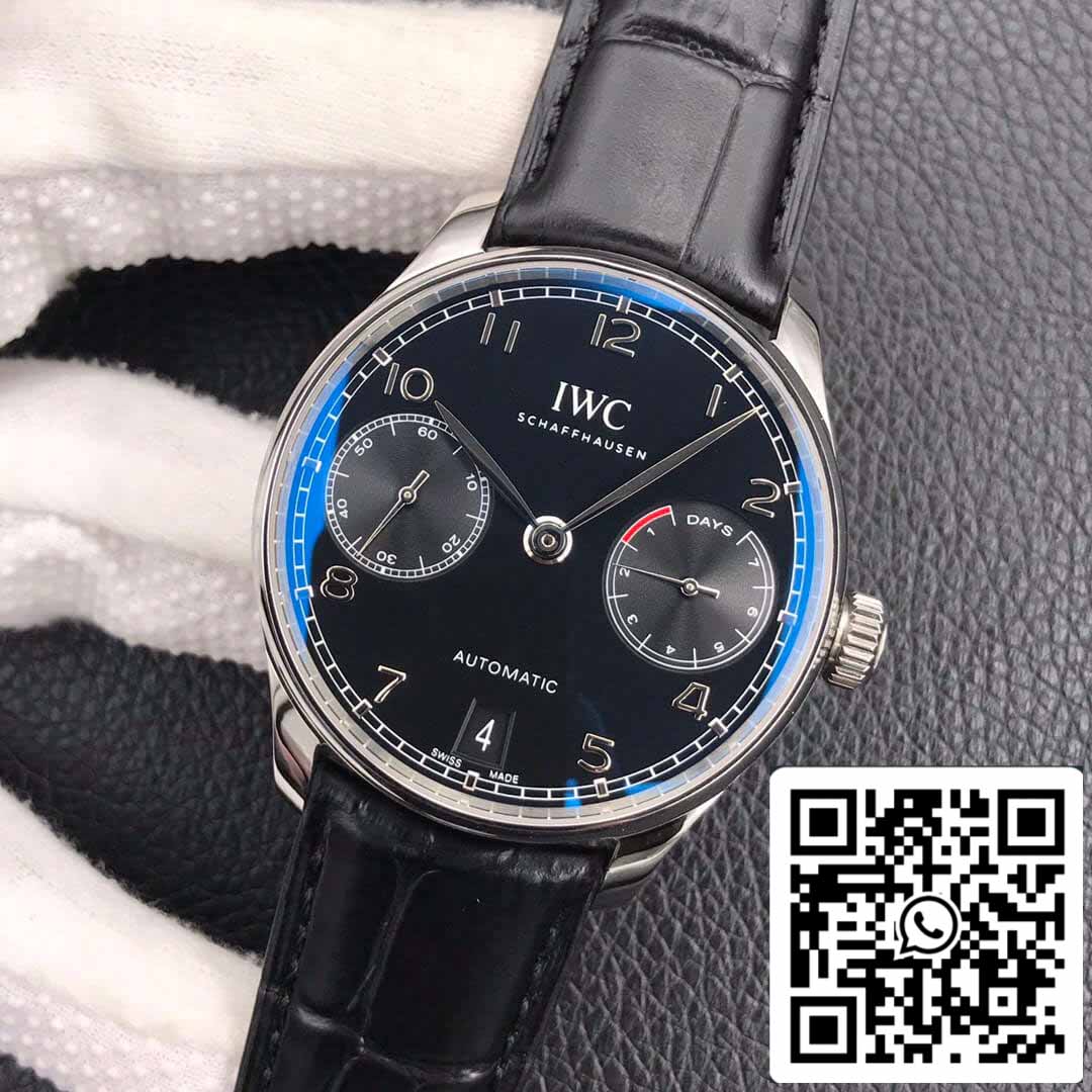 IWC Portugieser IW500109 1:1 Mejor edición ZF Factory esfera negra