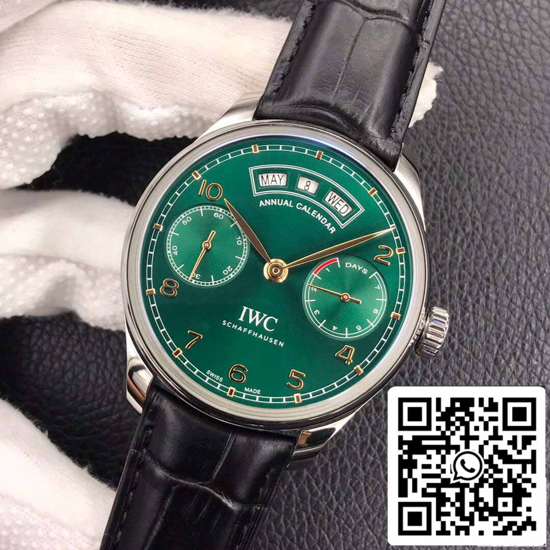 IWC Portugieser IW503510 1:1 Best Edition ZF Factory quadrante verde