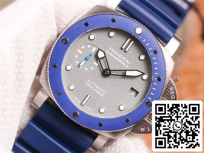 Panerai Sumergible PAM00959 1:1 Mejor Edición VS Factory Shark Gris Dial Suizo P9010