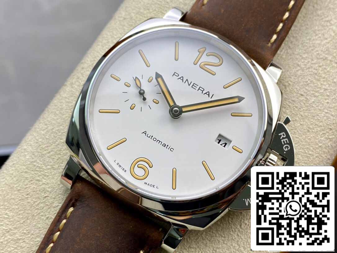 Panerai Luminor PAM01046 1:1 Mejor edición VS esfera blanca de fábrica