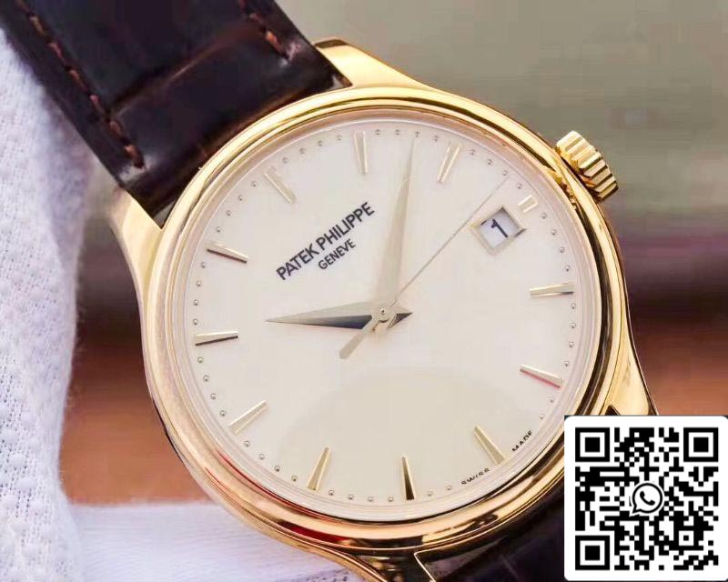 Patek Philippe Calatrava 5227J-001 ZF Factory 1:1 Best Edition Cassa in oro giallo 18 carati svizzero Cal.324 SC