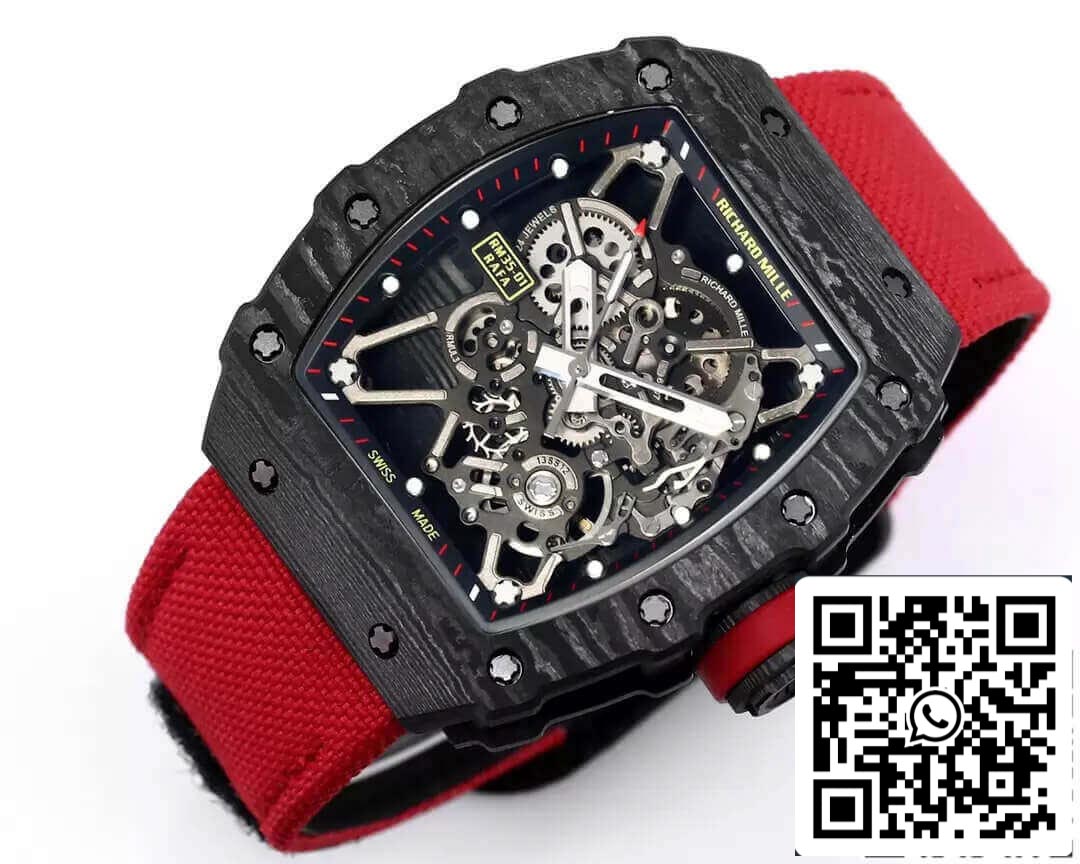 Richard Mille RM35-01 Quadrante scheletrato di fabbrica BBR della migliore edizione 1: 1