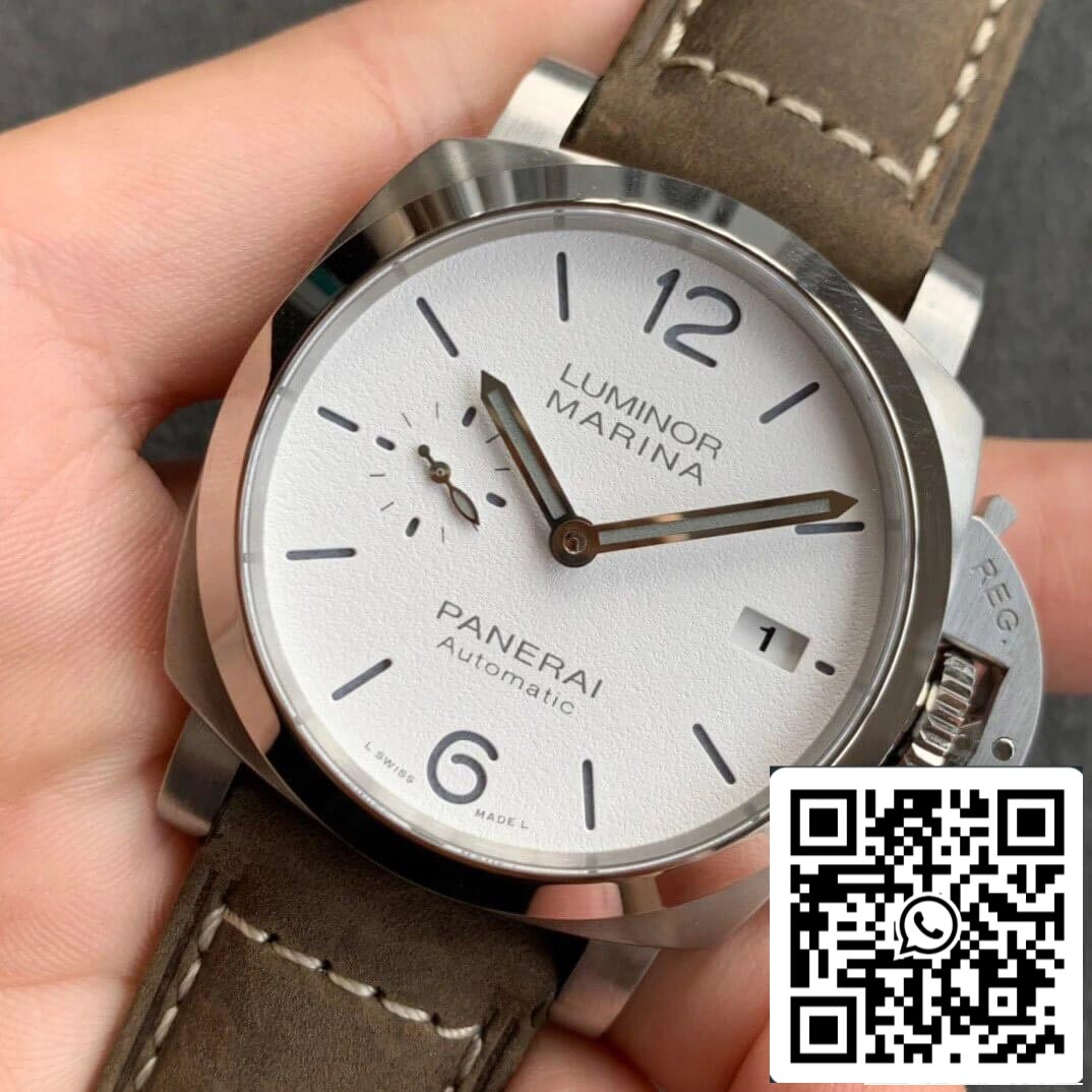 Panerai Luminor PAM01394 1:1 Best Edition VS Factory White Dial