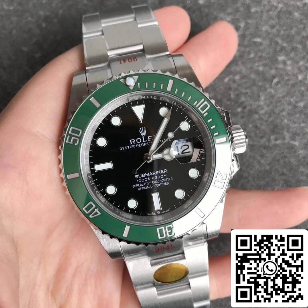 Rolex Submariner Date 41mm 126610LV 1:1 Best Edition NOOB Factory Green Bezel