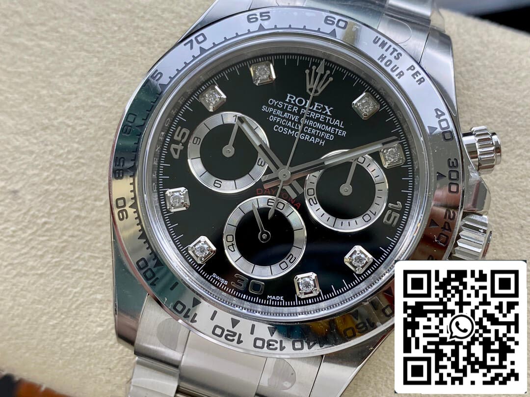 Rolex Cosmograph Daytona M116508-0004 1:1 Best Edition Clean Factory quadrante nero