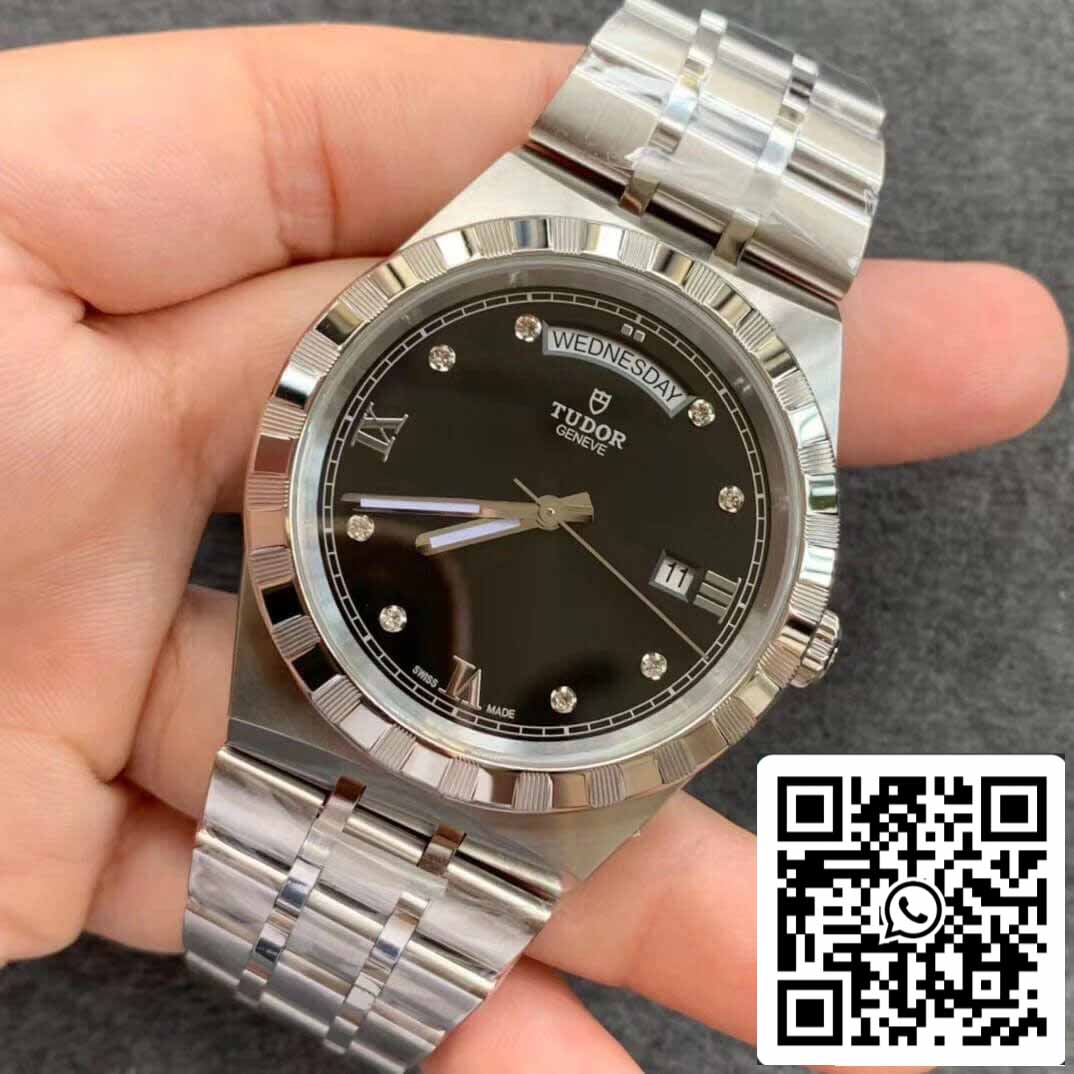 Réplica Tudor Royal M28600-0004 Day Date V7 Caja de acero inoxidable de fábrica