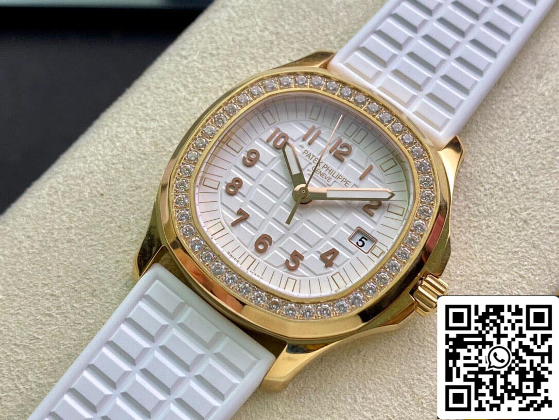 Patek Philippe Aquanaut 5067A Quartz Movement 1:1 Best Edition PPF Factory Yellow Gold Case