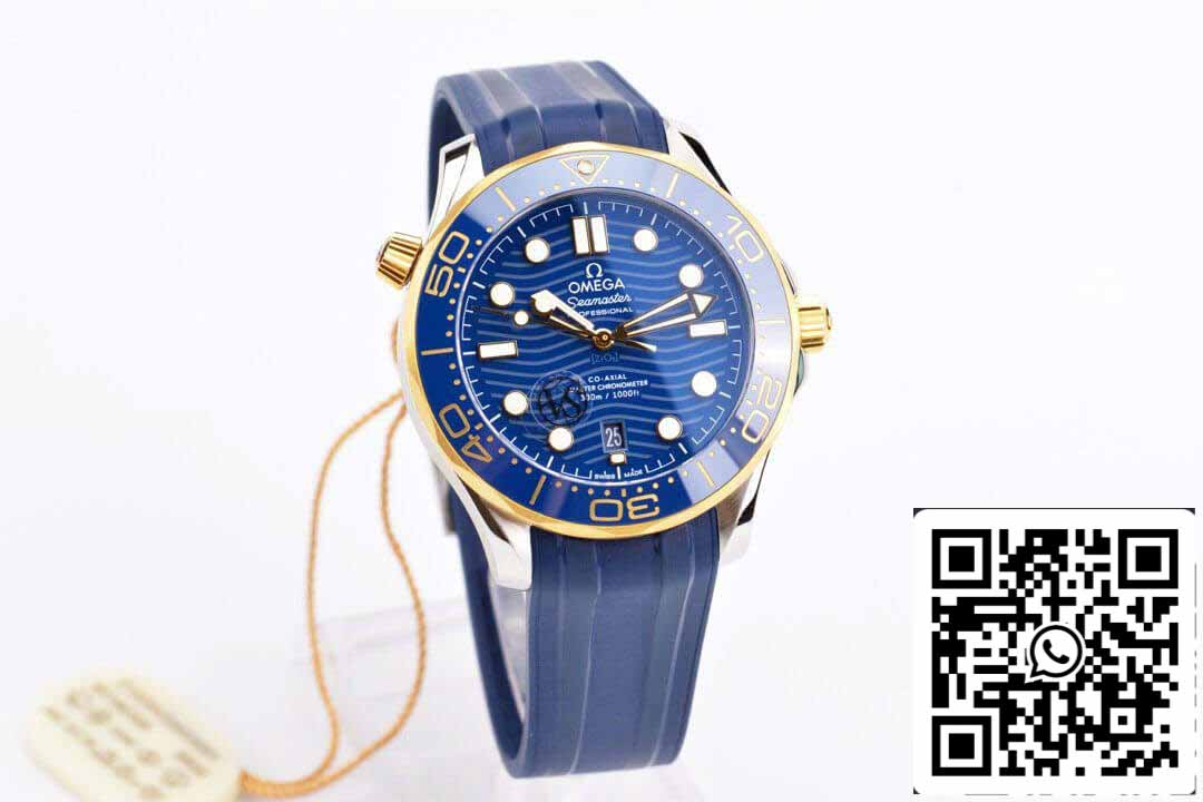 Omega Seamaster Diver 300M 210.22.42.20.03.001 1:1 Mejor edición VS Correa de caucho de fábrica