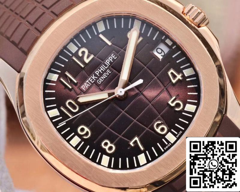 Patek Philippe Aquanaut 5167R-001 40mm 1:1 Mejor edición ZF Factory Oro rosa