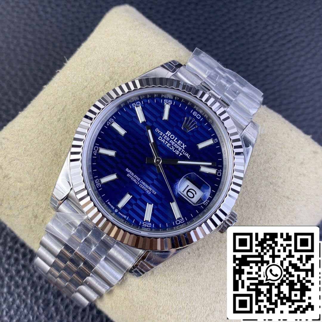 Rolex Datejust M126334-0032 41MM 1:1 Mejor edición VS Acero inoxidable de fábrica