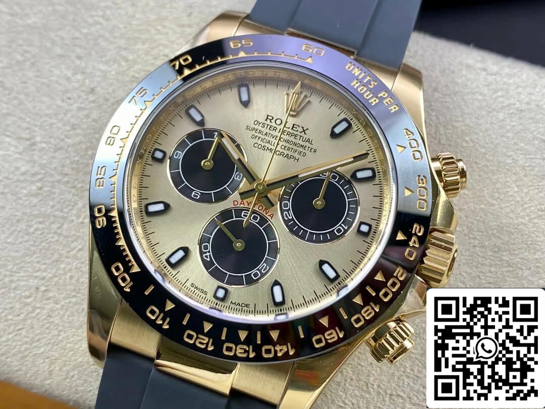 Rolex Cosmograph Daytona M116518LN-0048 1:1 Best Edition Quadrante champagne Clean Factory