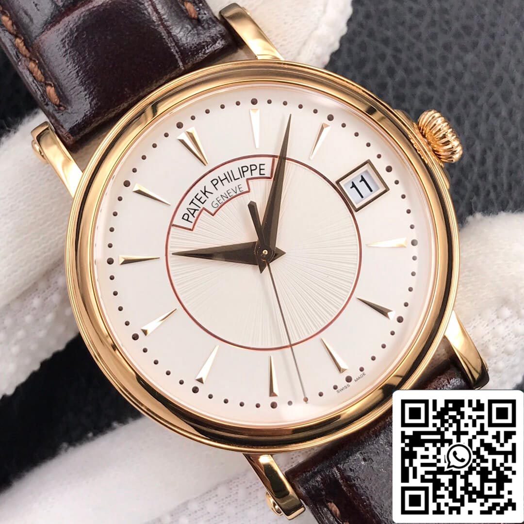 Patek Philippe Calatrava 5153J-001 1:1 Mejor edición ZF Factory esfera blanca oro rosa