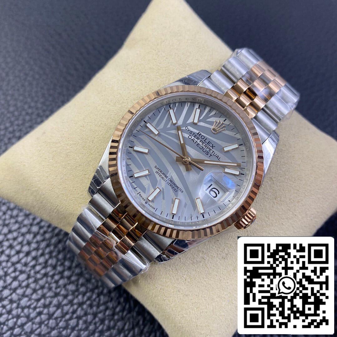 Rolex Datejust M126231-0031 1:1 Best Edition EW Factory in oro rosa