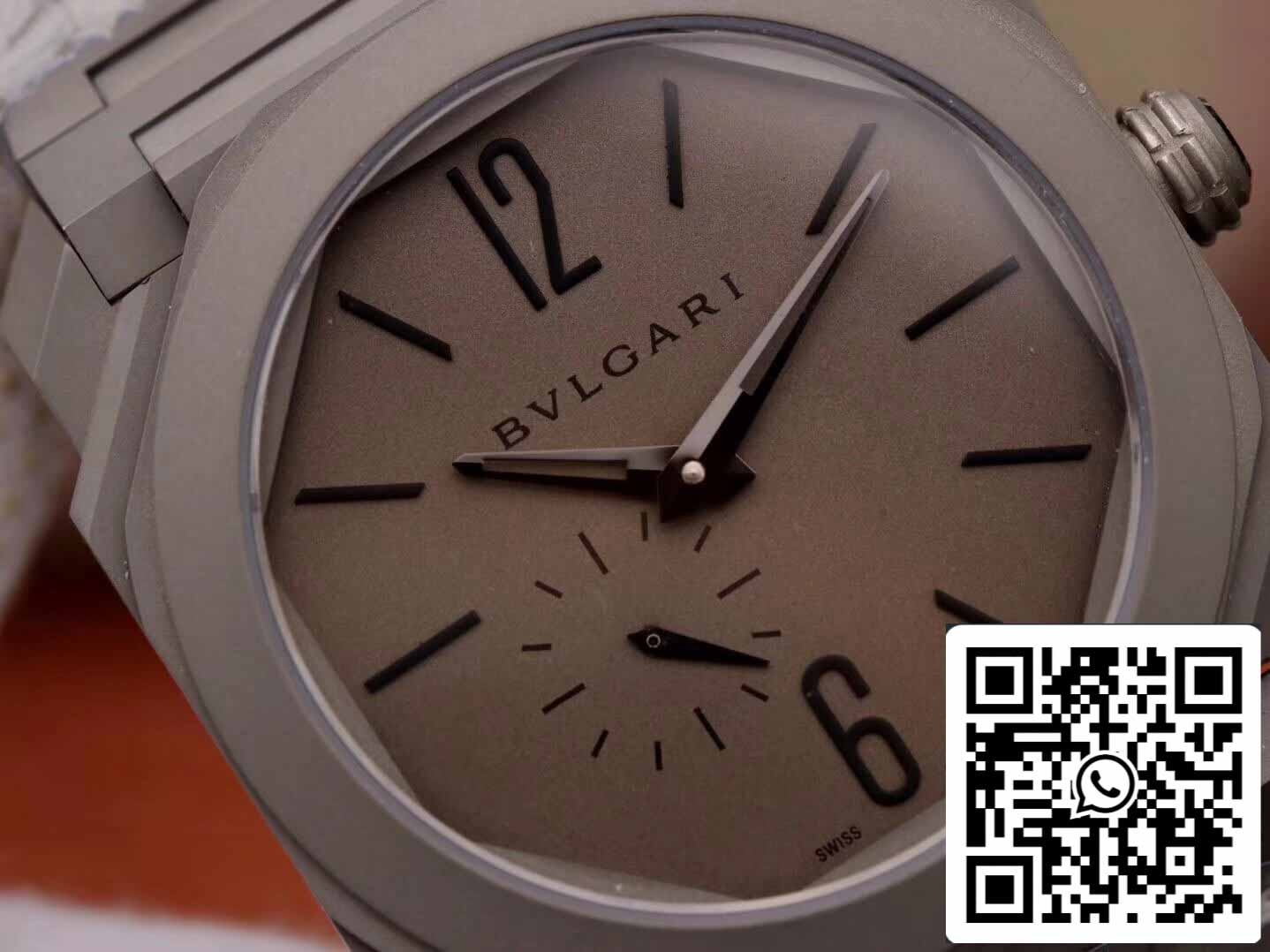 Bulgari Octo Finissimo 102713 1:1 Best Edition BV Factory quadrante grigio