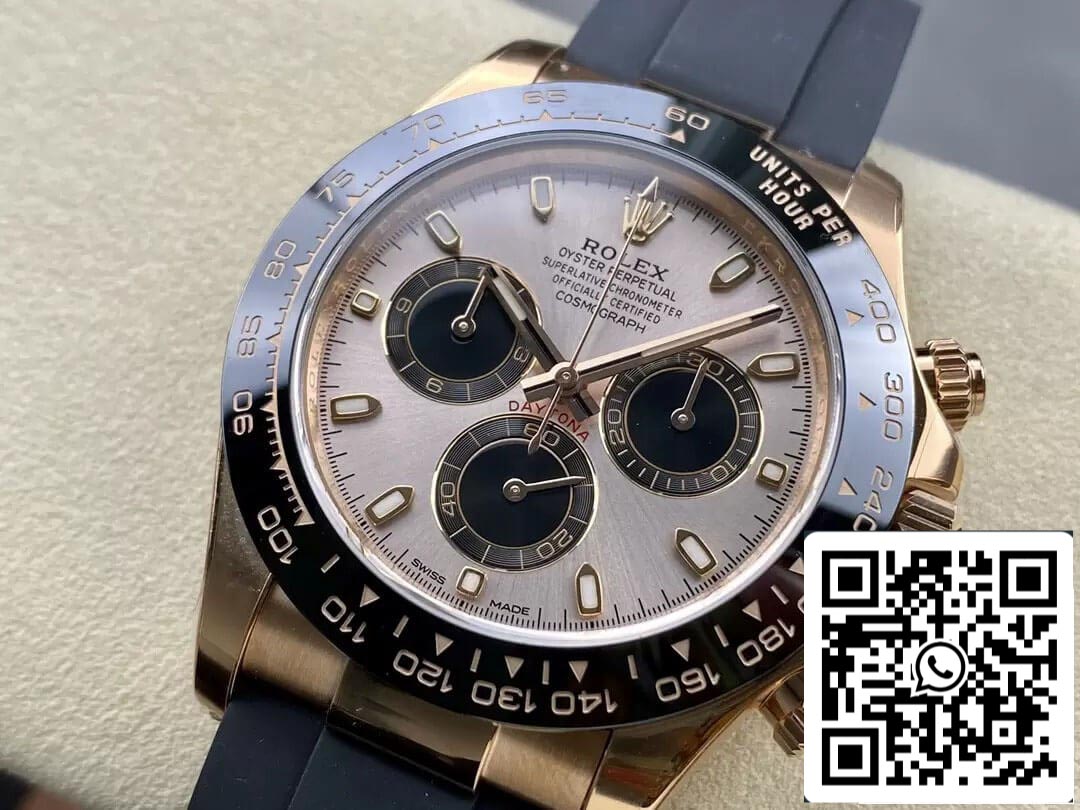 Rolex Cosmograph Daytona M116515LN-0059 1:1 Best Edition Cinturino in caucciù Clean Factory