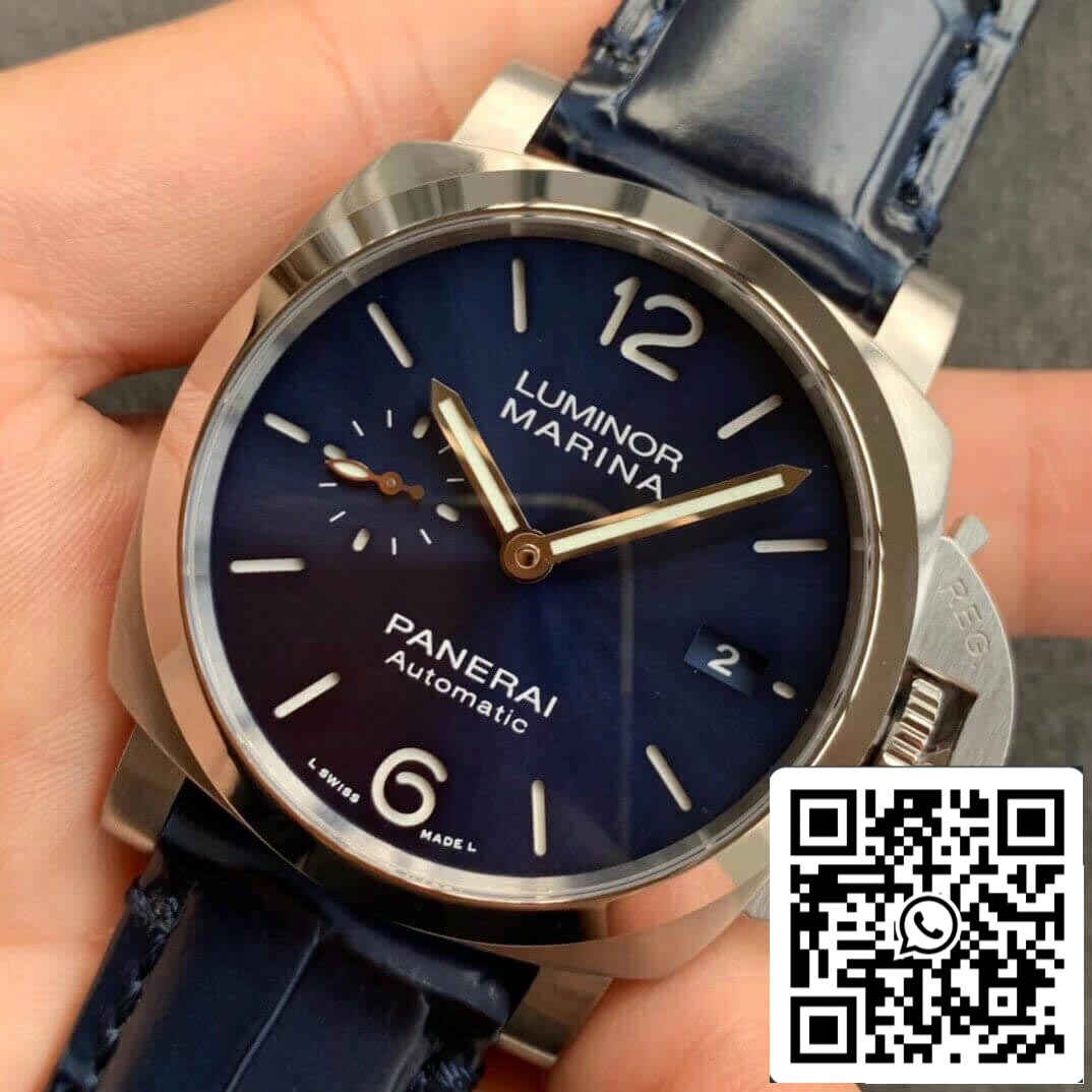 Panerai Luminor PAM01393 1:1 Best Edition VS quadrante blu di fabbrica