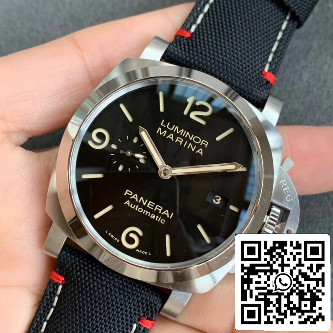 Panerai Luminor Marina PAM01025 1:1 Mejor edición VS Factory esfera negra