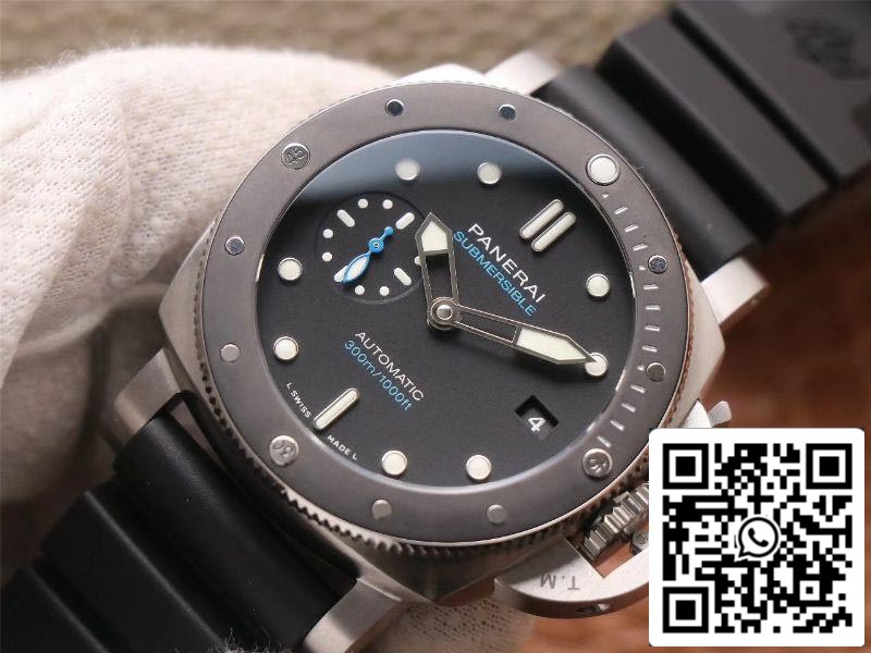 Panerai Sumergible PAM00683 1:1 Mejor edición VS Factory Esfera negra Suiza P9010