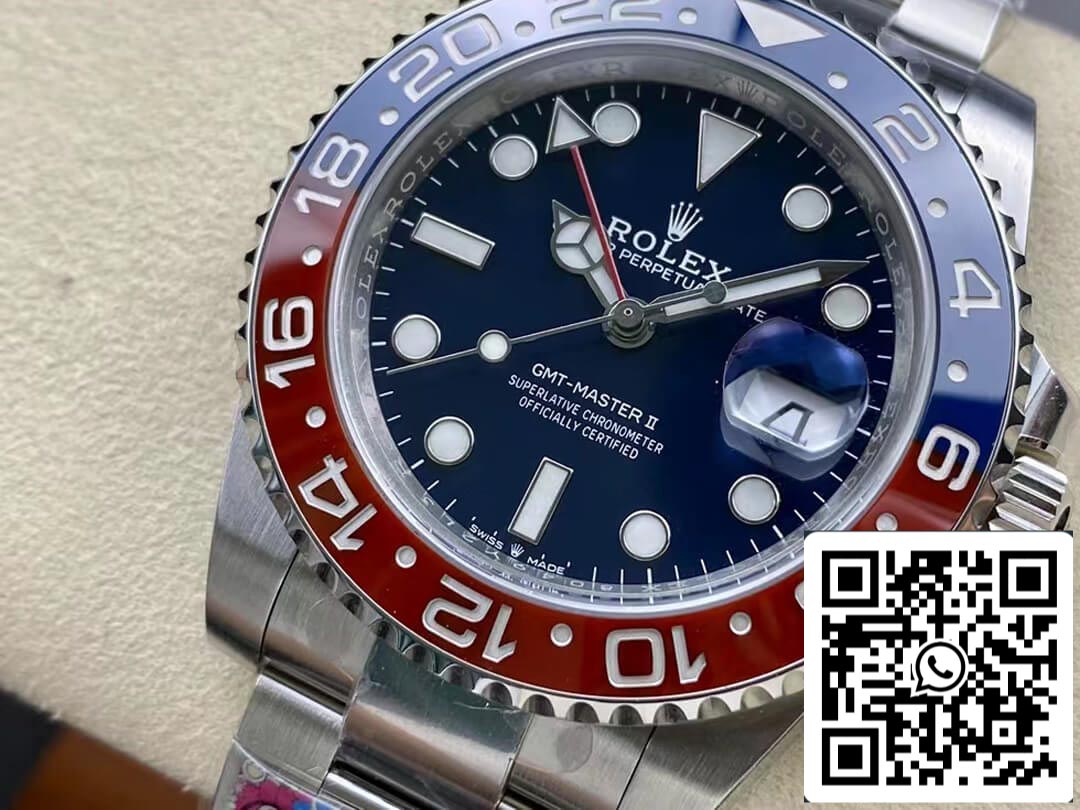 Rolex GMT Master II M126719blro-0003 1:1 Best Edition Clean Factory Blue Dial